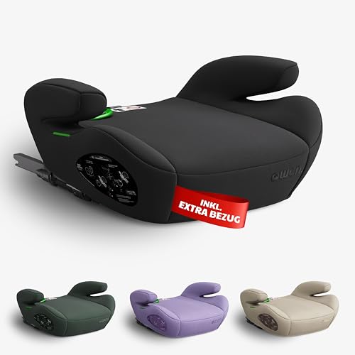 OWEN Sitzerhöhung Auto mit ISOFIX | Kindersitz mit Memory-Schaum & Wechselbezug | Für 15–36 kg (6–12 Jahre) | ECE R129 geprüft | ergonomisch & leicht | Bezug waschbar – schwarz OWEN Sitzerhöhung Auto mit ISOFIX | Kindersitz mit Memory-Schaum & Wechselbezug | Für 15–36 kg (6–12 Jahre) | ECE R129 geprüft | ergonomisch & leicht | Bezug waschbar – schwarz