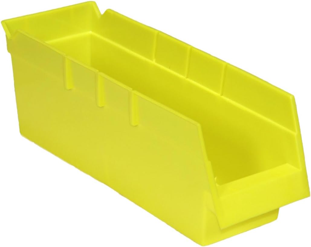 Erie Tools 3-Tier 24 Bin Benchtop Steel Parts Storage Rack Single Sided