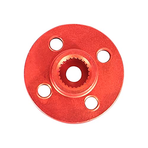 Weishuji Metal 25T Servo Arm Round Type, Servo Accessories Disc, Servo Disc For Rc Car Helicopter Round Mg945 Mg995 Mg996 (Red) #TOP6