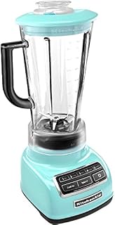 KitchenAid KSB1575AQ Blender, 9.1 x 8.7 x 16.5 inches, AQUA SKY BLUE