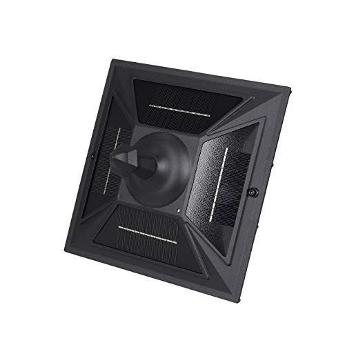 Kemeco ST4311AQ LED Cast Aluminum Solar Post Light Fixture with 3-Inch Fitter Base for Outdoor Garden Post Pole Mount