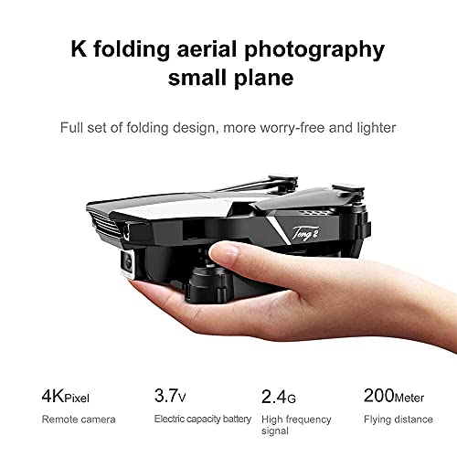 Dron aéreo plegable con cámara dual 4K y transmisión de video en vivo 5