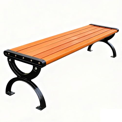 Banc de jardin d'extérieur anti-rouille en fonte pour en finir avec le mobilier fragile