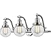 Innovations 515-3W-PC-G202-6 3 Light Bathroom Fixture, Polished Chrome