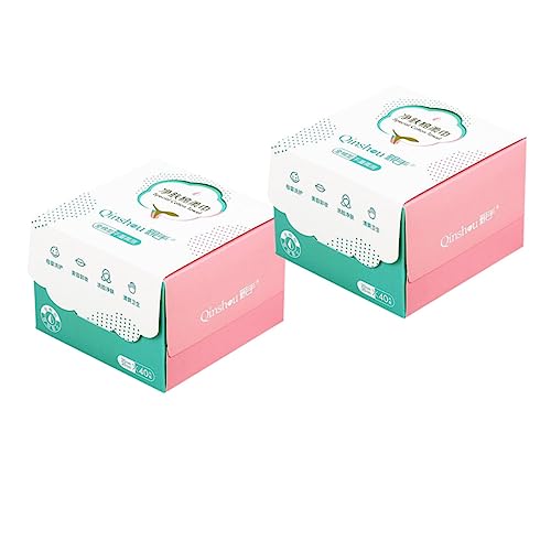 FRCOLOR 80 toallitas húmedas de viaje, paños secos, paños de limpieza facial, toalla de limpieza facial, toallas faciales extraíbles, pañuelos, pañuelos, paños desechables de viaje