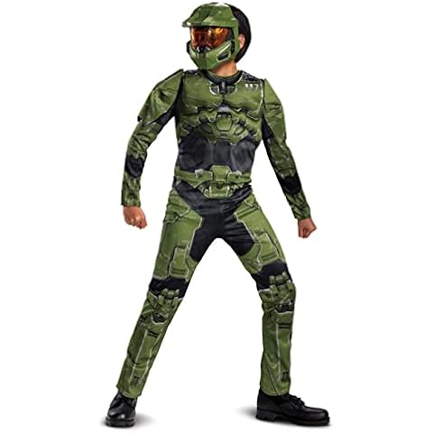 Disfraz Halo Niño, Disfraz Master Chief Niño, Disfraz Militar Niño, Disfraz Camuflaje Niño, Disfraz Carnaval Niño Halloween Cover