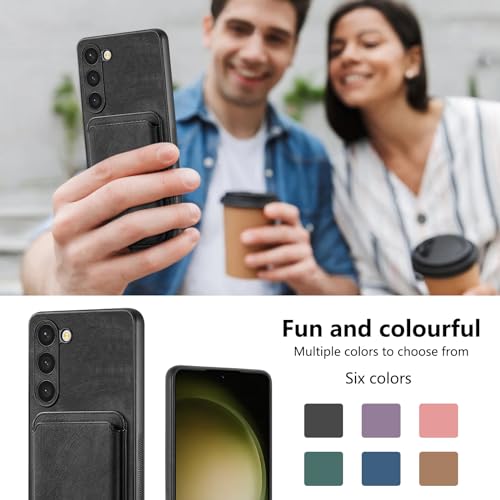Étui portefeuille Galaxy S23 Plus compact pour protéger l'écran des rayures
