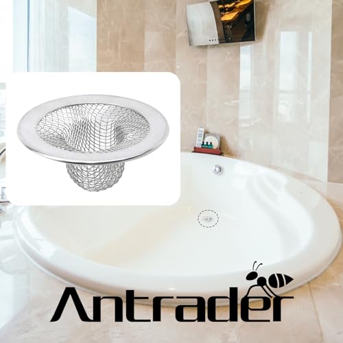 Colador para fregadero de acero inoxidable 2'' diámetro 2 pzas miniatura 4