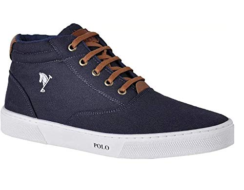 Botinha Masculina Polo Joy Azul Marinho