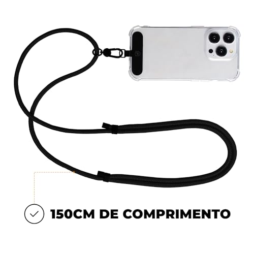 Gshield | Cordão Phone Strap Armor (Preto)