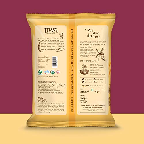 Image of JIWA healthy by nature Organic Quinoa, 1.4 Kg (Certified Organic & Gluten Free) & Organic Ragi Flour, 1 Kg