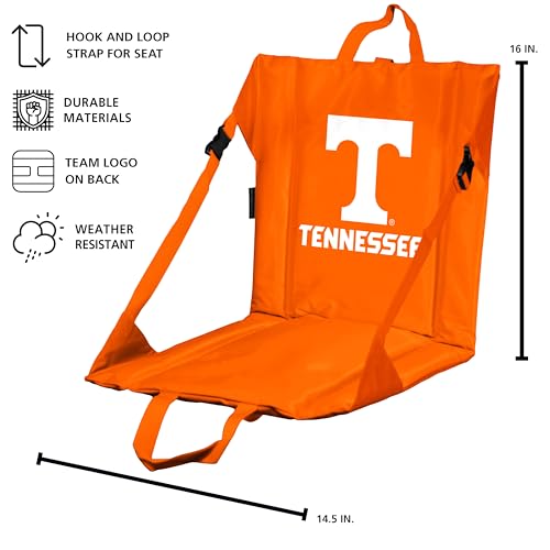 Image of Logo Brands Officially Licensed NCAA Unisex Stadium Seat, One Size, Team Color