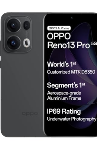 Image of Oppo Reno13 Pro 5G (Graphite Grey, 256 GB) (12 GB RAM)
