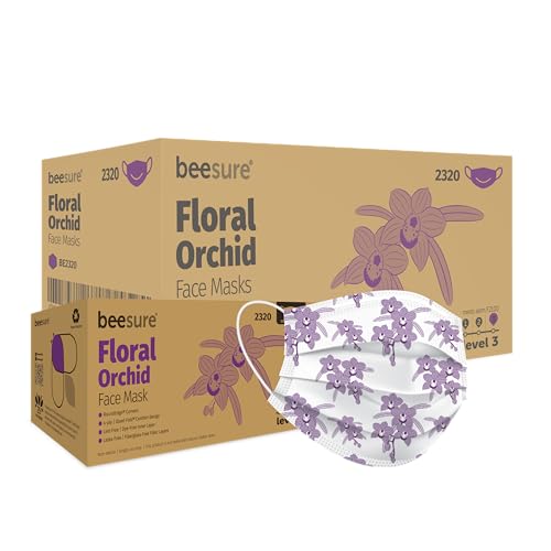 BeeSure Flower Mask 400-pack Orchid Lavender
