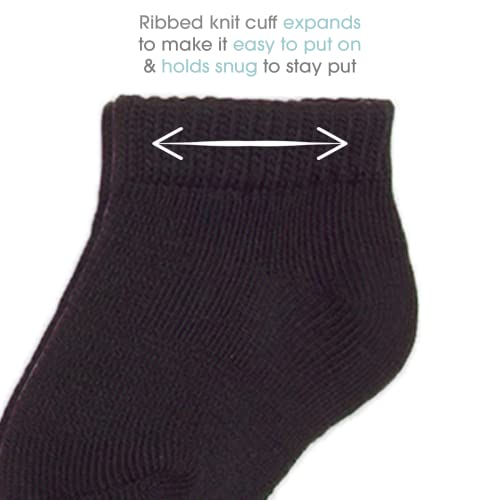 Fruit of the Loom Baby 22-Pack Grow & Fit Flex Zones Low Cut Stretch Socks - Unisex, Girls, Boys3