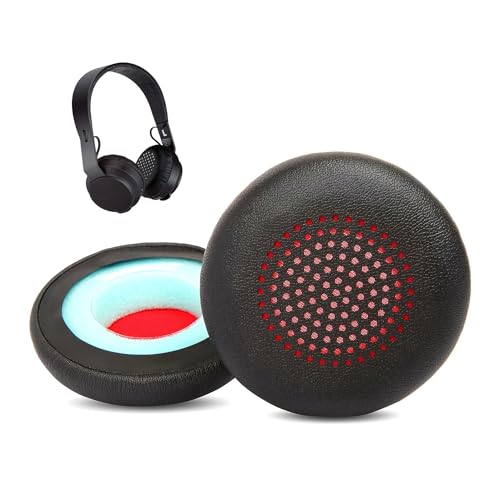 EM-JH101-BK Earpads Replacement for House of Marley EM-JH101-BK Rebel Wireless Bluetooth Headphone Ear Cushions with Protein Leather and Memory Foam