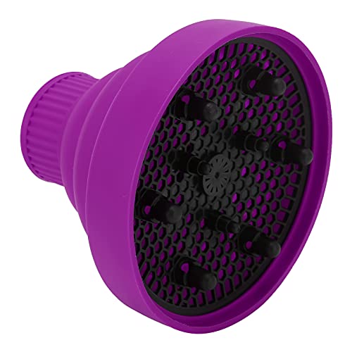 Difusor de cabelo universal, difusor de secador de cabelo dobrável, portátil, para viagem, secador d