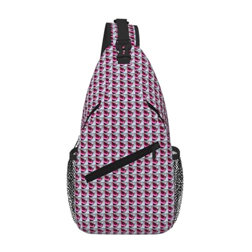 Bolsa de pecho cruzada elegante para mochila diaria urbana