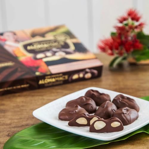 Hawaiian Host Alohamacs Dark Chocolate Covered Macadamia Nuts (1 Box) - Thumbnail 3