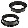 Sound-way 6.5" 165 mm Car Stereo Speakers Rings Adapters compatible with Skoda Volkswagen Seat #1