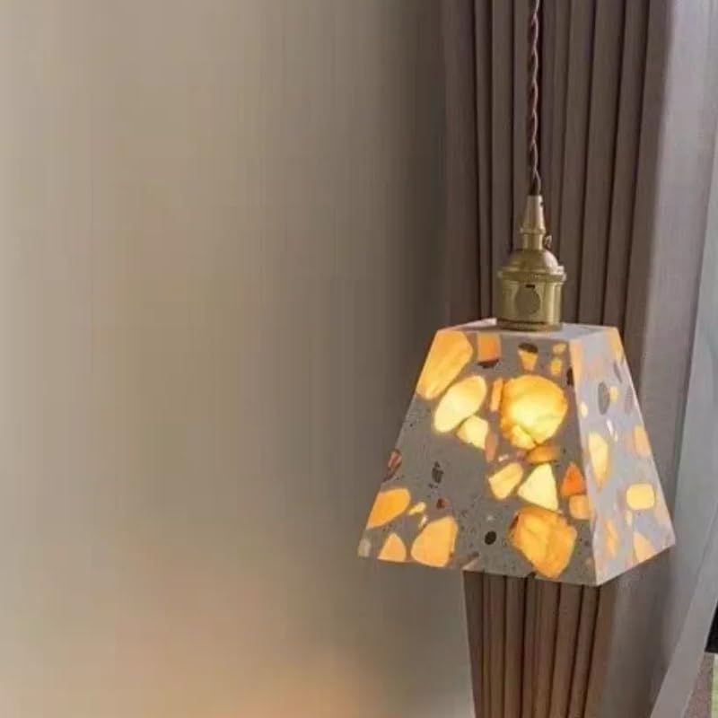 Luminaire suspendu LED en marbre pour sublimer l'ambiance de votre restaurant et couloir