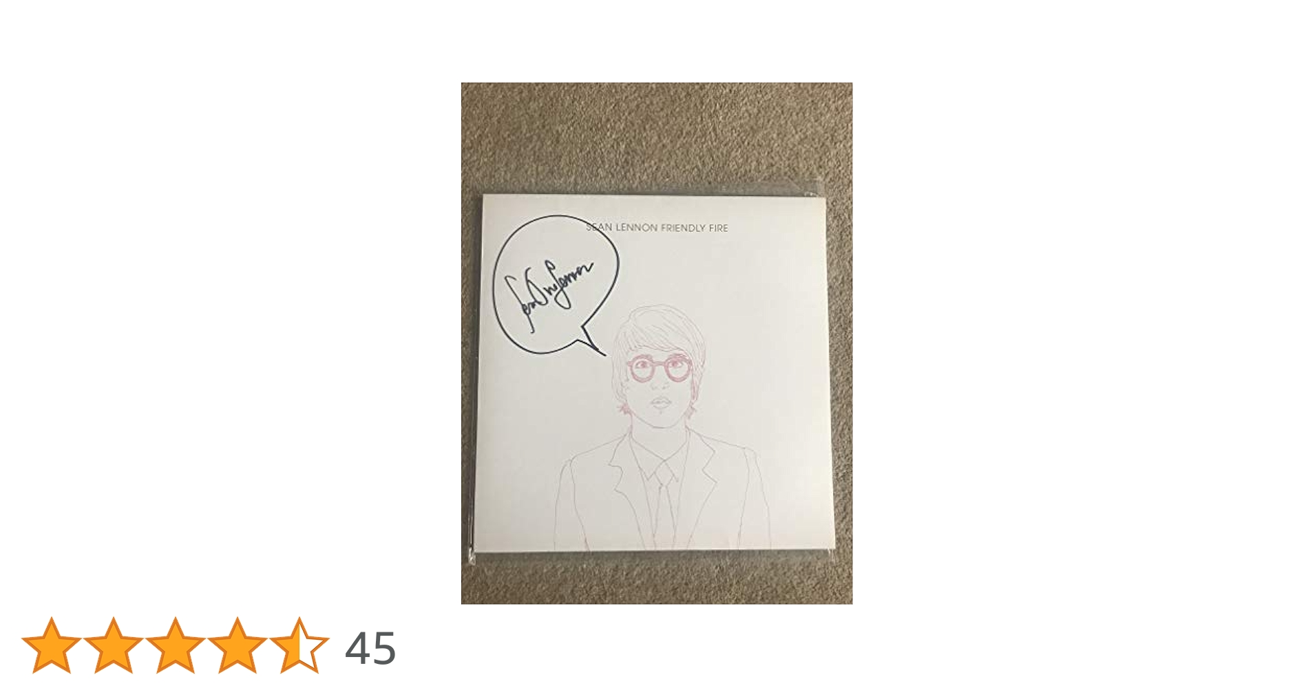 EUオリジナル盤レコード_Sean Lennon “Friendly Fire” EUオリジナル盤レコード】Sean Lennon 「Friendly Fire