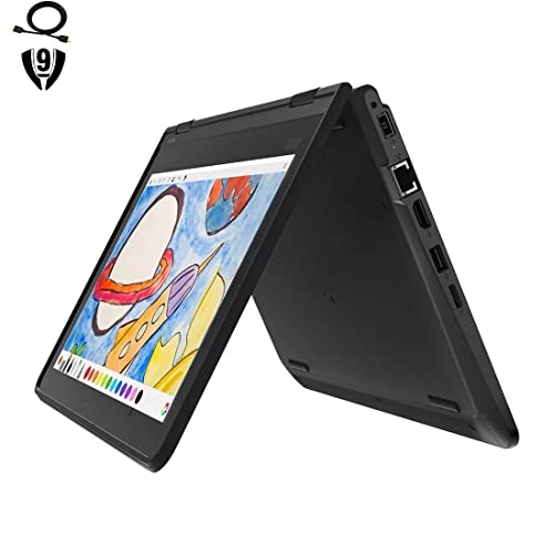 Image of Lenovo ThinkPad Yoga 11E 11.6 inch HD 2-in-1 Touchscreen Laptop, Intel Celeron N4120, 4GB RAM 128GB SSD, Intel UHD Graphics 600, Webcam, HDMI, WiFi, Bluetooth, Windows 10 Pro, Black