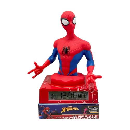 Kids Licensing LAMPARA 3D CON DESPERTADOR