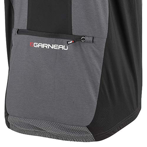 Louis Garneau, Men's Nova 2 Bike Vest, Gray/Black, Small #TOP3