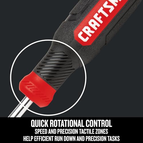 CRAFTSMAN Bi-Material Assorted Screwdriver Master Set, 12 Piece (CMHT65301) - Image 6