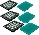 Caalii 3 Pack GCV160 GCV190 Air Filter with Pre Cleaner - for Honda 17211-ZL8-023 HRC216 HRR216VKA HRX217 Husqvarna 7021P Craftsman Push Lawn Mower and More