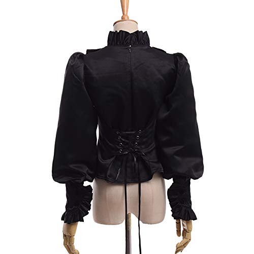BLESSUME Medieval Victorian Blouse Women Vintage Lolita Top (2XL) steampunk buy now online