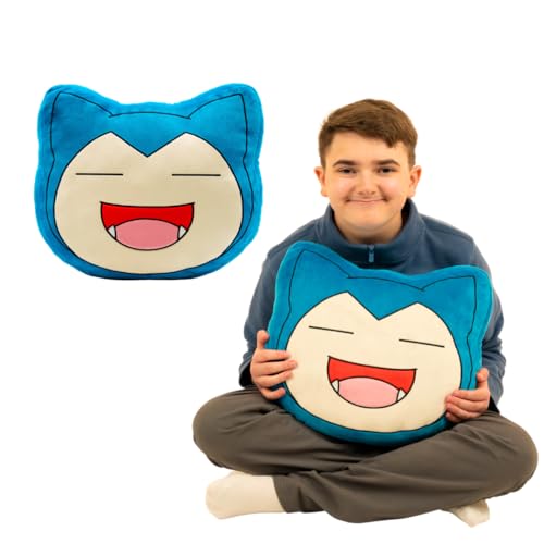 Image of Pokemon Snorlax Decorative Plush Pillow - Anime Bedding Accent for Kids - Super Soft, One Size - (Officially Licensed Product) by Franco
