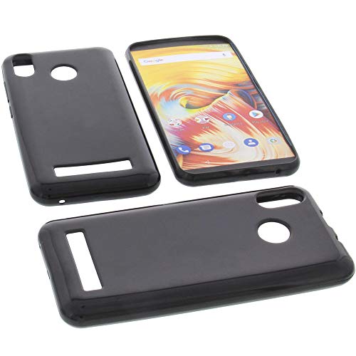 foto-kontor Funda para Vernee T3 Pro Protectora de Goma TPU para móvil Negra