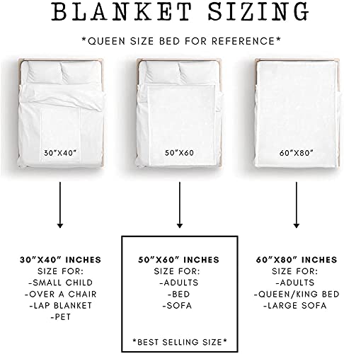 Joyloce American Thin Blue Line Police Flag Throw Blankets Birthday Ideas For Dad Husband Son Boyfriend 60"X50" - Retirement Police Officer Costume Adults Men - Academy Graduation Decor #TOP6