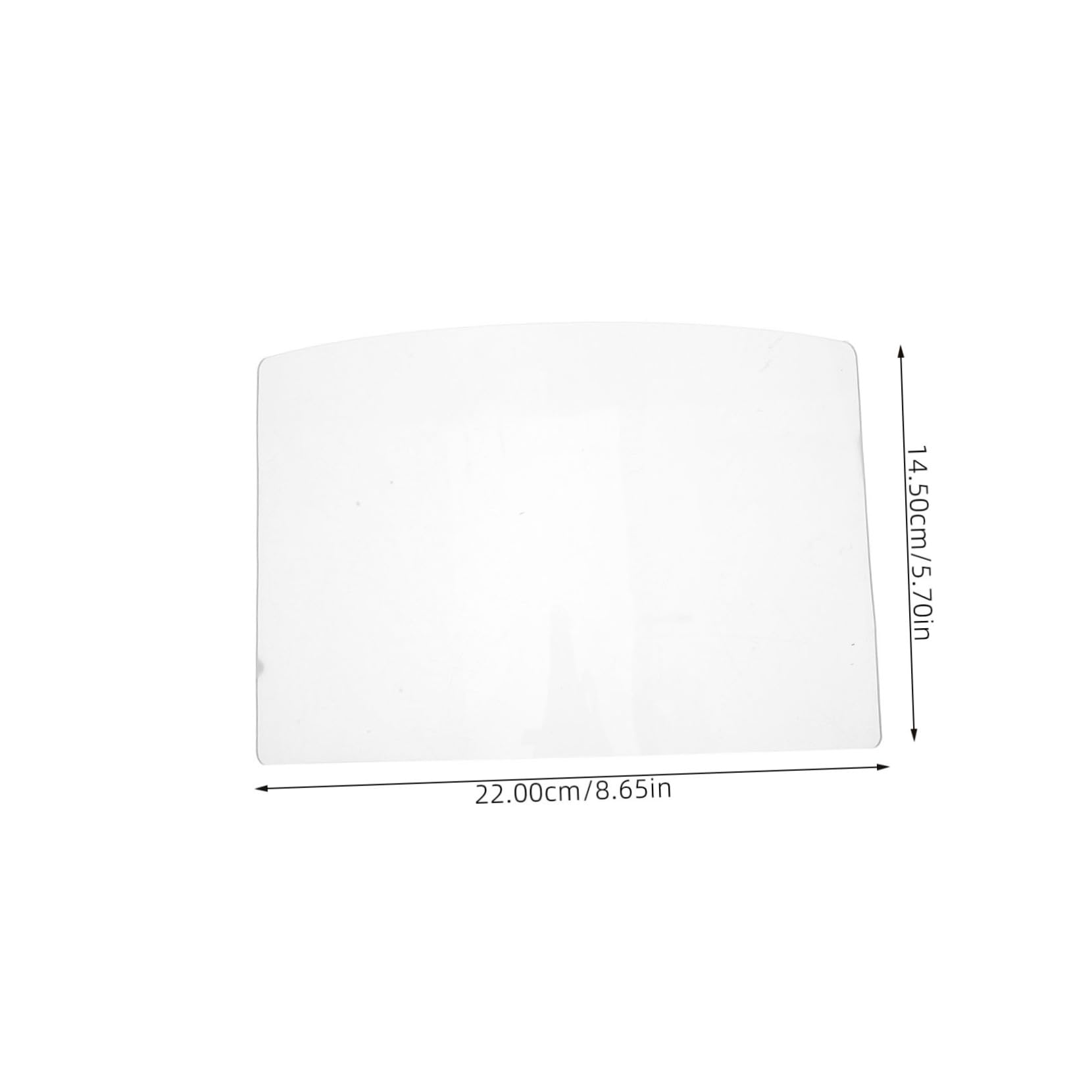 PartyKindom 8piezas Visera De Protección Para Sandblasting Lentes De Seguridad Gorro Antidust Para Sandblasting y Corte Lentes De Repuesto Para Protección Industrial
