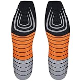 Endoto Square Toe Insoles for Ariat Cowboy Boots, Replacement Shoe Inserts for Men Foot Comfort All Day(Size:M10.5-EU44)