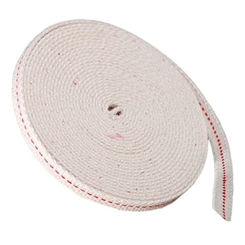 MUCKLILY 1roll Replaceable Wick for Oil Lamps Professional Lantern Wick Accessory for Kerosene Table Lamps Long Practical Safe Efficient Lighting