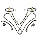 Evergreen TK21240 Timing Chain Kit Fit 02-08 Jaguar Lincoln LS Land Rover 3.9L 4.0L 4.2L 4.4L