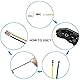 RUNCCI-YUN 540Stück JST Stecker Kit, JST-XH, 2,54mm Pitch Weiblich Pin Header, JST Adapter Kabel Stecker, JST Männlich und Weiblich Stecker (2/3/ 4/5/ 6 Pin)+1.0m JST BEC kabel