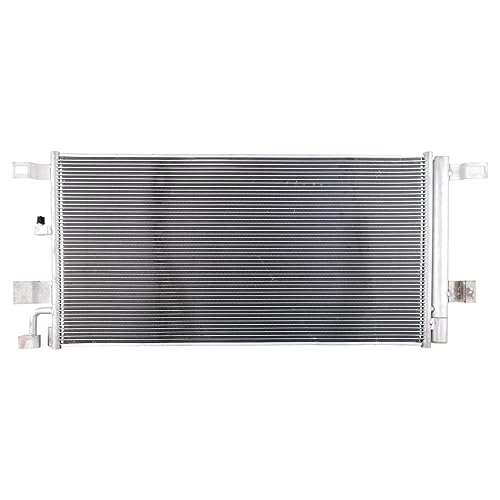 Image of TRQ Air Conditioning A /C Condenser Receiver Drier Compatible with 2017-2020 Audi A4 2017-2021 A4 allroad Quattro 2018-2021 A5 Quattro A5 Sportback 2019-2021 A6 A7 Sportback AU3030140