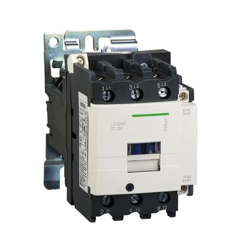 Contacteur 80A 72V 3 NO LC1D80SD triphasé pour automatisme et commande industrielle fiable