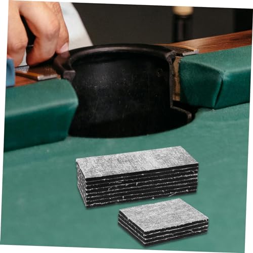 Cojines de goma para mesa de billar con protección anticaída, kit de 12 unidades 7
