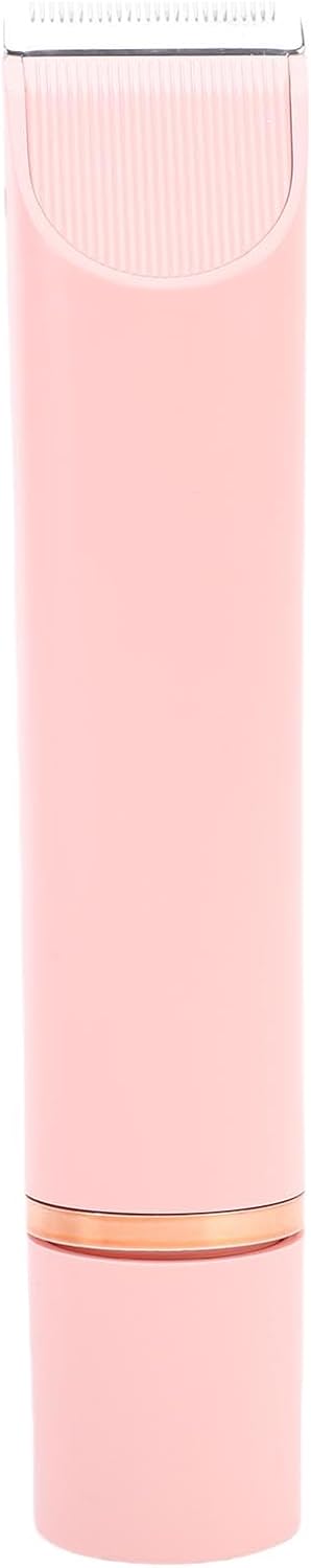 Pongnas Women Body Hair Trimmer 2 in 1 IPX7 Trimmer with Type C Charging (Pink)