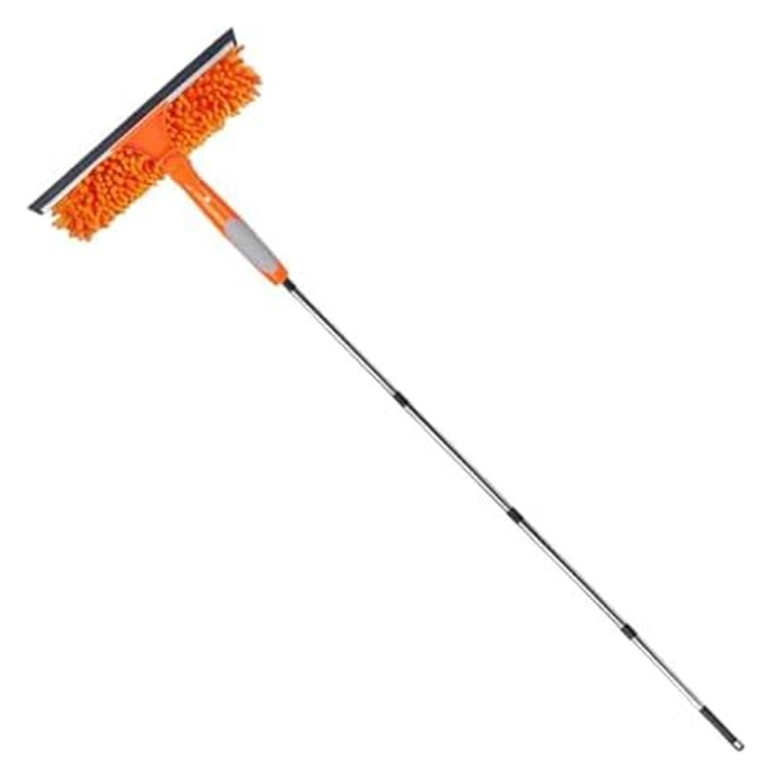 Escoba escobilla de goma for techo alto felpa acero inoxidable | Techos altos y ventanas: eliminación de telarañas y limpieza de cristales