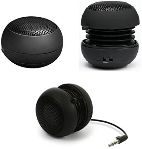 Miniatura 3 de Altavoz con cable portátil multimedia de audio recargable negro compatible con GreatCall Jitterbug Flip