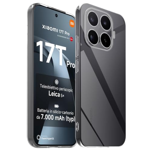 Coque Xiaomi 17T Pro 5G antichoc et fine en silicone flexible