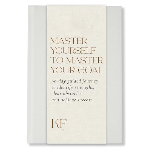 Goal Planner Journal for Weekly Goal Tracking – 90 Day Planner with Habit Tracker, Journal with Prompts & Productivity Planner