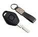kaser Coque Clé pour BMW - Cover Télécommande Voiture 2 Boutons pour BMW Serie 1 2 3 Z3 Z4 X3 X5 M5 325i E38 E39 E46 (HU58 Blade)