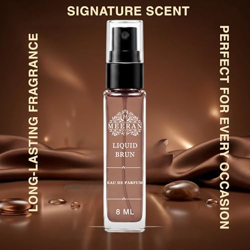 Image of Liquid Brun Style Fragrance (8ML) | Long Lasting Eau De Parfum | Pocket Perfume | Warm Spicy Vanilla Woody Scent | Perfume for man